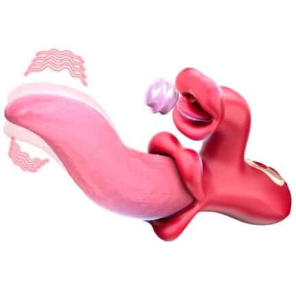 APP Control Tongue Licking Vibrator