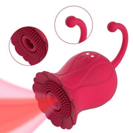 Rose Sucking Clitoral Vibrator