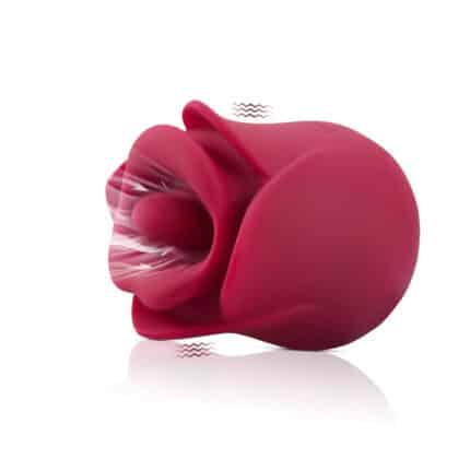 Red Rose Tongue Licking Vibrator