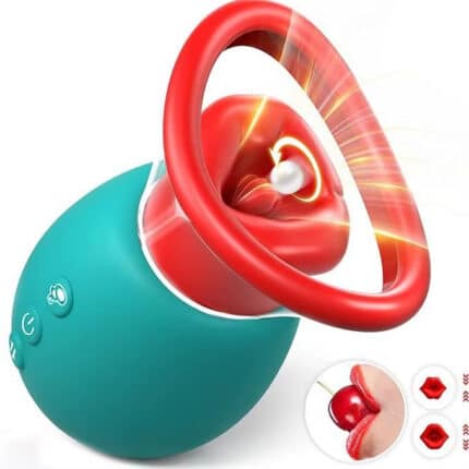 Cherry 4-in-1 Women Rose Vibrator