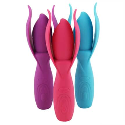 Silicone Mute AV Wand Vibrator