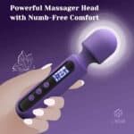 LED Head Numb AV Wand Vibrator