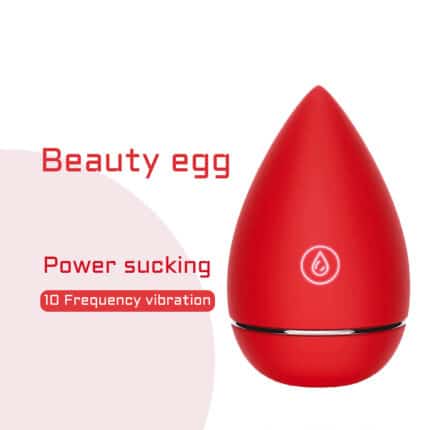 Silicone Sucking Beauty Love Egg Vibrator