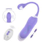 Love Egg Wireless Clitoral Thrusting Vibrator