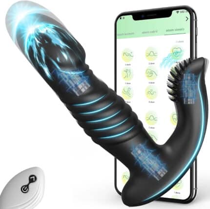 APP Control Female Strap-On Dildo Vibrator