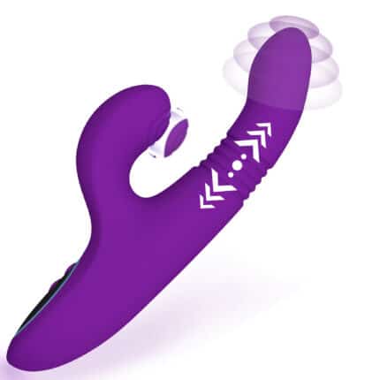 Rechargeable Thrusting Rabbit Vibrator