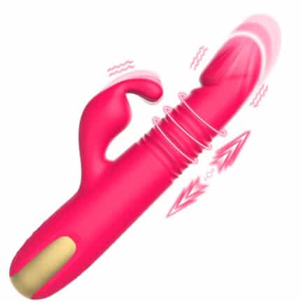 Thrusting Rabbit Vibration Massager