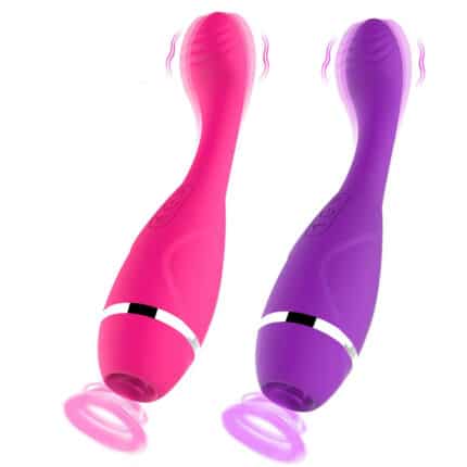 Dual Frequency Sucking Vibrator