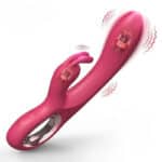 Dual Head Rabbit Silicone Vibrator