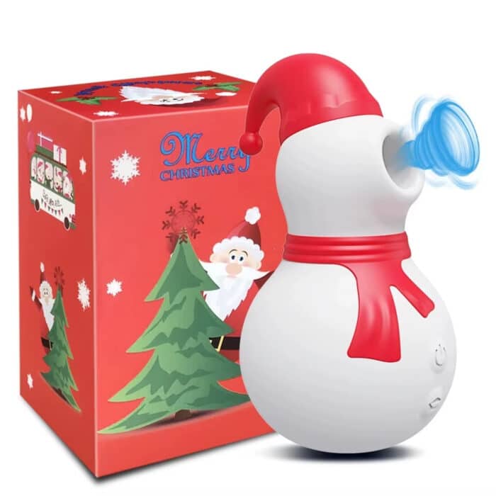 New Christmas Snowman Sucking Vibrator