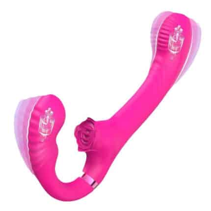 Dual-Head Tongue-Licking Sex Toy