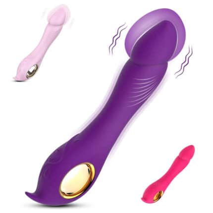Inflatable 9-Mode Vibrating Masturbator