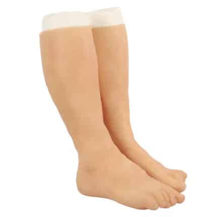 Silicone Prosthetic Foot Cover for Transvestite Pseudo-Female Artificial Feet to Cover Scars