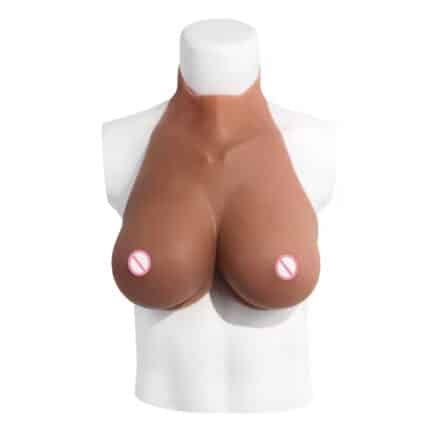 Artificial Simulation Breasts – E Cup One-Piece Silicone Filling for Crossdresser
