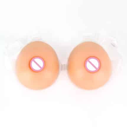 Forhe Silicone Breast Enhancers – Teardrop Full Shape Artificial Boobs for Crossdresser
