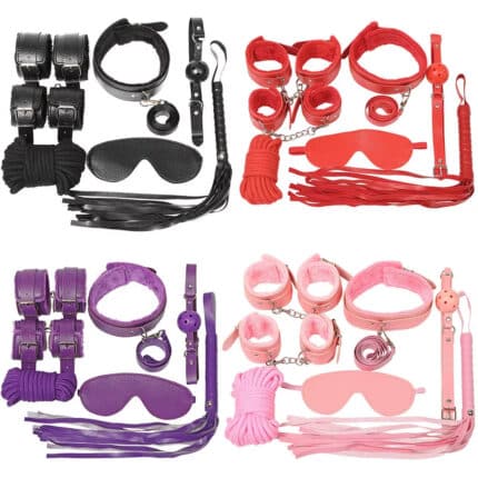 7-Piece Bed Bondage Restraint Set