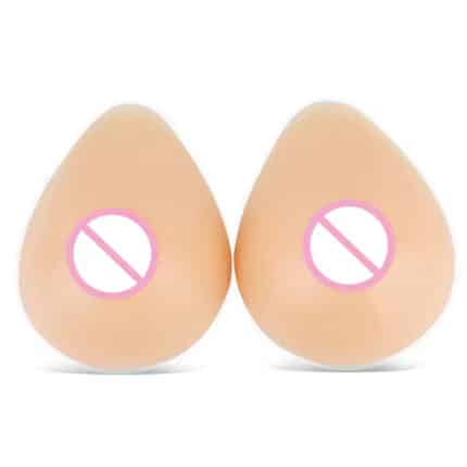 Teardrop Silicone Breast Forms – DAT Triangle Shape for Transgender Prosthesis
