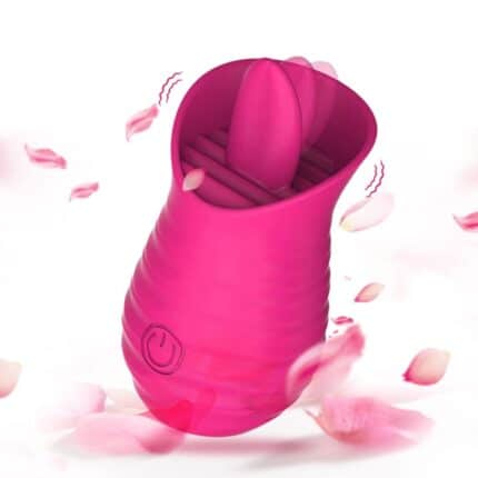 Electric Licking Vibrator 10 Vibration Modes G-Spot Clitoris Pleasure Toy