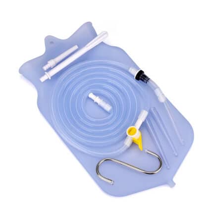 High Quality Reusable Silicone Bag Kit Water Douche System for Anal Vagina Cleaning Healthcare Supply Colon Irrigator