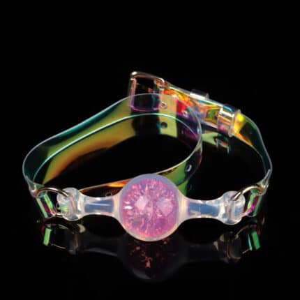 Silicone Ball Gag – Adjustable BDSM Mouth Restraint for Couples Roleplay, Bondage Gear & Fetish Furniture Play