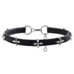 Wholesale Leather Choker BDSM Neck Strap Women’s Necklace SM Collar Sexy Cool Design Adjustable Bondage Accessory