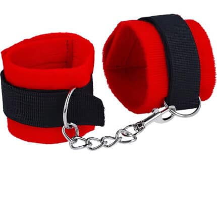 Adult Erotic Game BDSM Restraints Set 9PCS Handcuffs Ribbon Bondage Kit Harness Sex Toys for SM Play