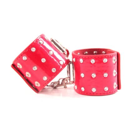 New Bondage Gear Super Soft Leather BDSM Set Bondage Kit with Handcuffs and Bag for Bondage Restraints