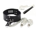 Sexy Bondage Belt Strap Erotic Dog Collar – Fetish Choker for Costumes & Sex Toys
