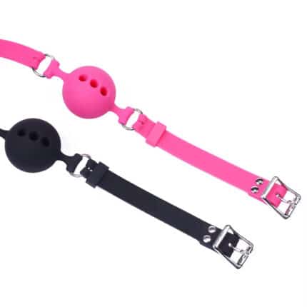 High Quality Leather Bondage Harness with Ball Mouth Gag – Adjustable BDSM Restraint for Couples Roleplay and Fetish Play