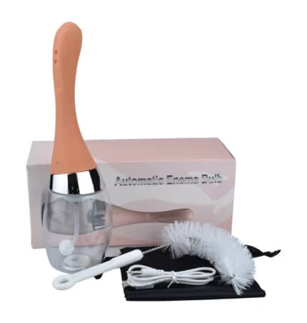 Electric Reusable Douche Bottle System – Vaginal and Anal Cleansing for Women Personal Hygiene Care