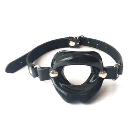 High Quality Adjustable O-Ring Mouth Gag – Open Lips Bondage Restraint for Couples Roleplay and BDSM Games