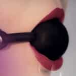 New Arrival Silicone Mouth Ball Gag Adjustable Strap Restraint Toy for Men and Women Roleplay Games