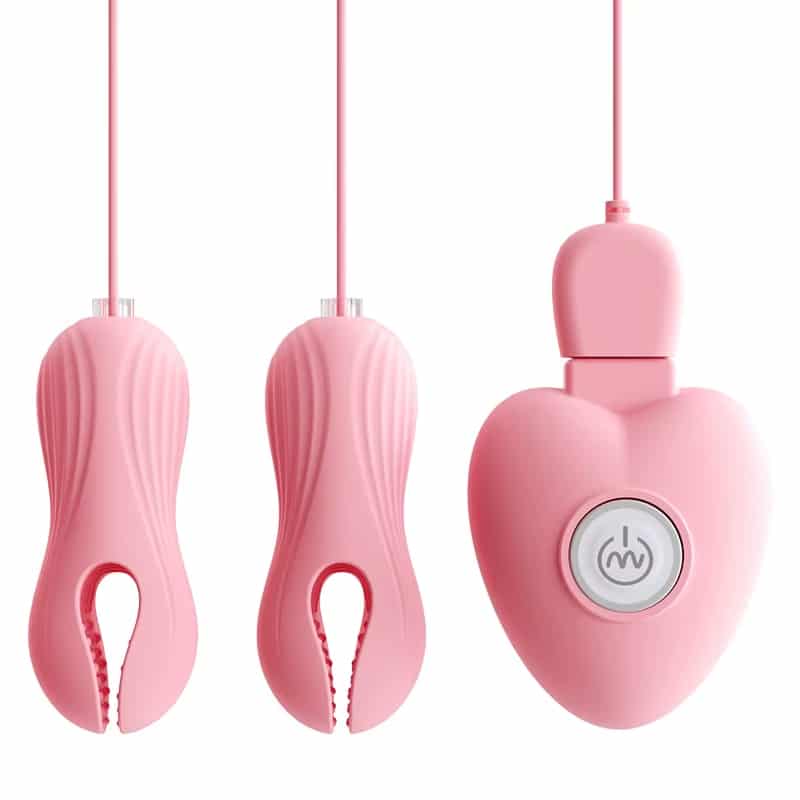 where-to-buy-Nipple Clamps-from-china-supplier (1) Vibrating Nipple Clamps USB Remote Control Adult Products for Female Pleasure SM Breast Stimulation Nipple Clamp Toy
