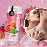 BED GAME Edible Oral Sex Lubricant – Strawberry Flavor Gel | Adult Rinse-Free Oral Lube, 10PCS Pack
