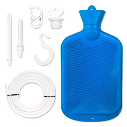 High Quality 2L Home Enema Bag Kit for Men and Women Rubber Anal Vaginal Douche Reusable Personal Hygiene Cleaner