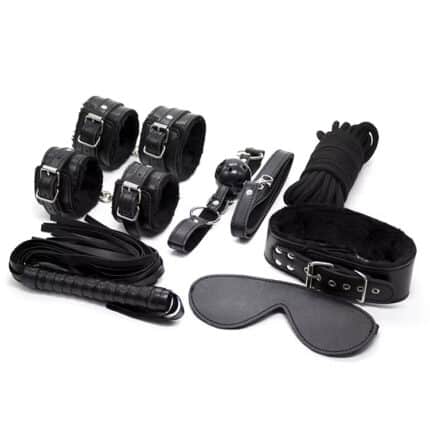 High Quality 7PCS SM Bondage Restraint Bed Bondage Kit BDSM Fetish Adult Toys for Couples