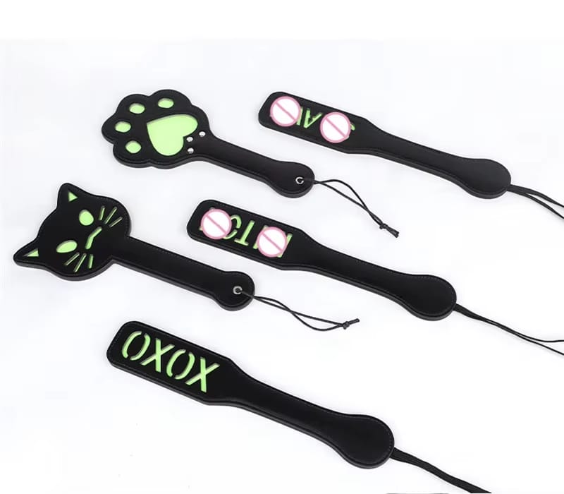 where-to-buy-Sex-Toy-from-china-supplier (4) Luminous Leather Paddle – Certified Bondage Cosplay Whip for Roleplay Games