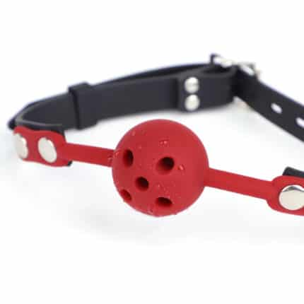 Silicone Ball Gag – High Quality Adjustable BDSM Mouth Restraint for Couples Roleplay and Fetish Play, Wholesale