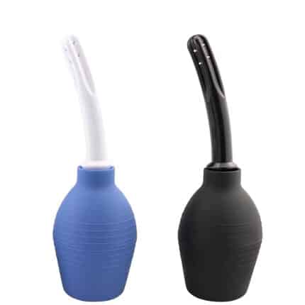 Silicone Anal and Vaginal Cleaning Douche – Large Capacity Reusable Enema Bulb for Personal Hygiene Care