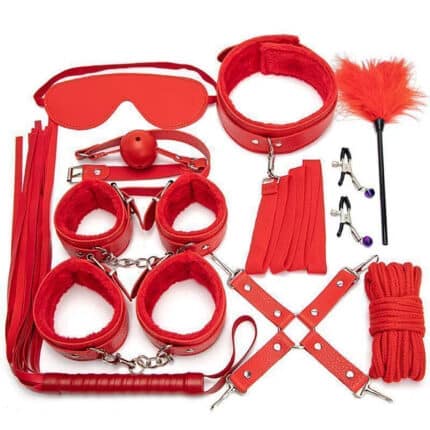 10-Piece Alternative BDSM Leather Set