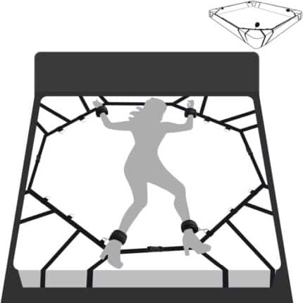 Adjustable Straps Sex Rope Bondage Set