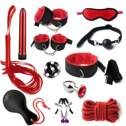 12PCS BDSM Bondage Restraint Set