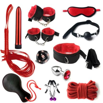 Wholesale 12PCS Leather BDSM Bondage Kit
