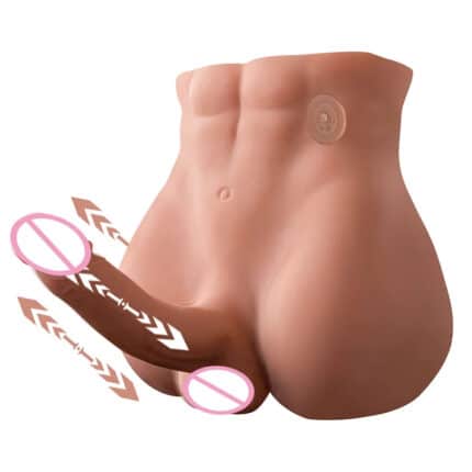 Realistic Penis Tight Anal Torso Doll