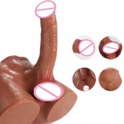 Half Body Hip Dildo Doll