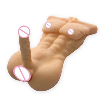 Half-Body Male Sex Doll Realistic Love Doll with Big Penis for Women’s Erotic Play
