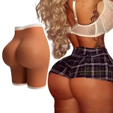 Plus Size Silicone Butt Lifter Shapewear Realistic Padded Hip Pants Big Hips Enhancer
