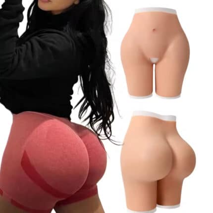Big Silicone Bum and Hips Padded Shapewear Booty Enhancer Pants for African Women