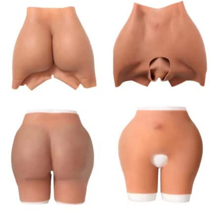 Silicone Butt and Hip Shaper Panty Padded Underwear Buttock Enhancer Shapewear for Women