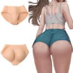 100% Silicone Padded Panties | Soft Hip Push Up Fake Butt Enhancer Underwear for Women